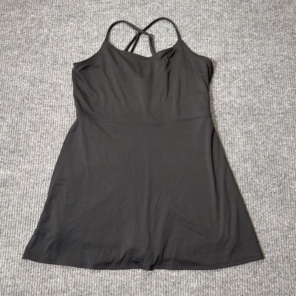 SO Goods For Life The Sporty Dress Women Size XL Stretch Black Athletic Skort